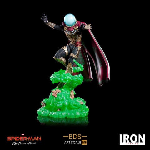 Statuette Iron Studio - Spider-man Far From Home - Deluxe 1/10 Mysterio 24 Cm